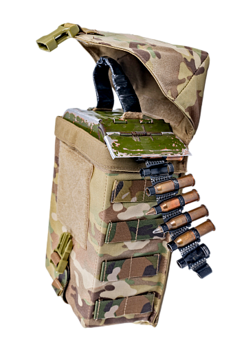 картинка Подсумок под пулеметный короб или ленту 200 патронов от магазина gear-craft.ru
