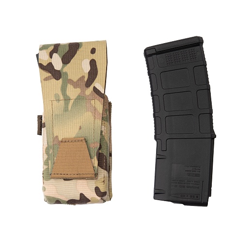 картинка Подсумок автоматный жесткий AR-15 1-1  с клапаном от магазина gear-craft.ru