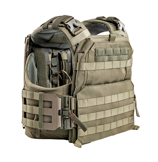 картинка Бронежилет Атом 2.0 "Увеличенный" Койот от магазина gear-craft.ru